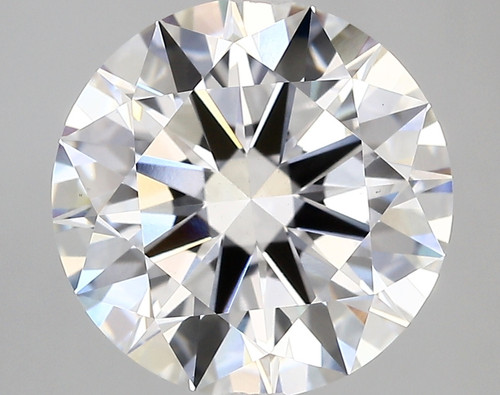 5.17 Carat Round Cut Lab Grown