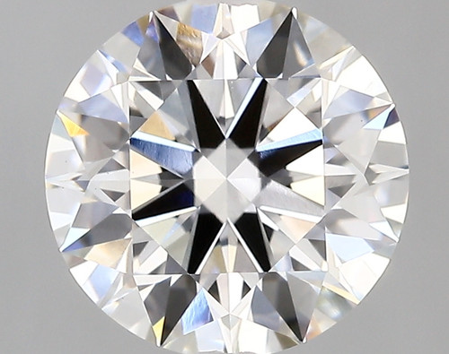 3.42 Carat Round Cut Lab Grown