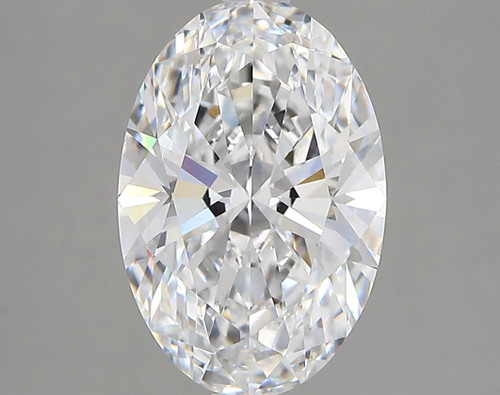 3.04 Carat Oval Lab Grown