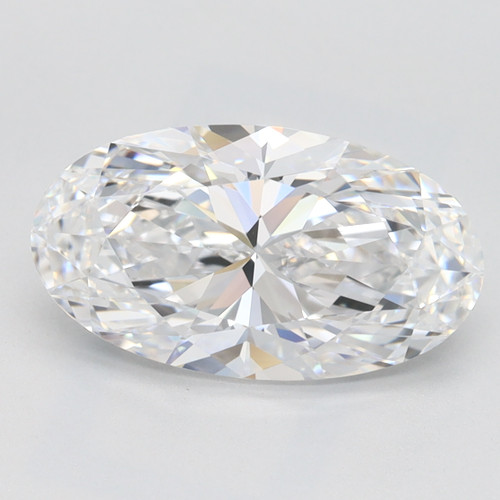 2.46 Carat Oval Lab Grown
