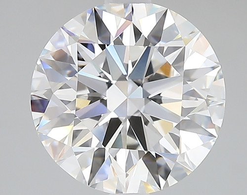 3.59 Carat Round Cut Lab Grown