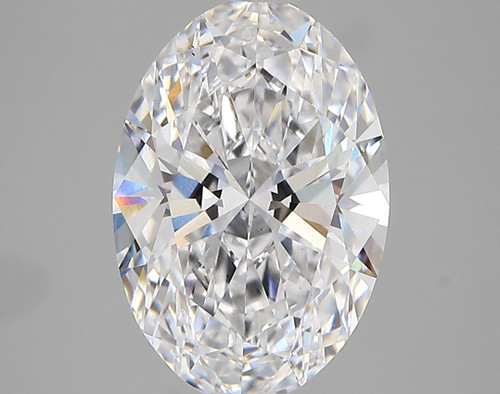 3.31 Carat Oval Lab Grown