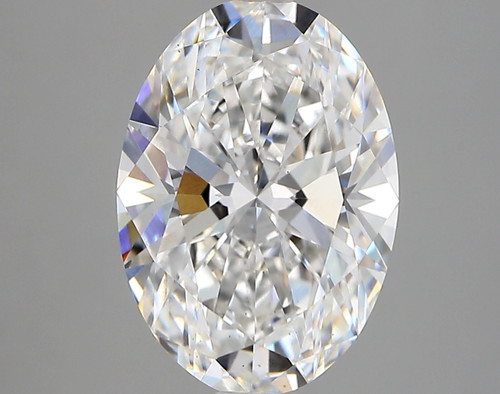 4.28 Carat Oval Lab Grown