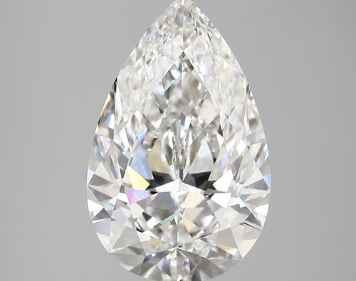 4.07 Carat Pear Lab Grown