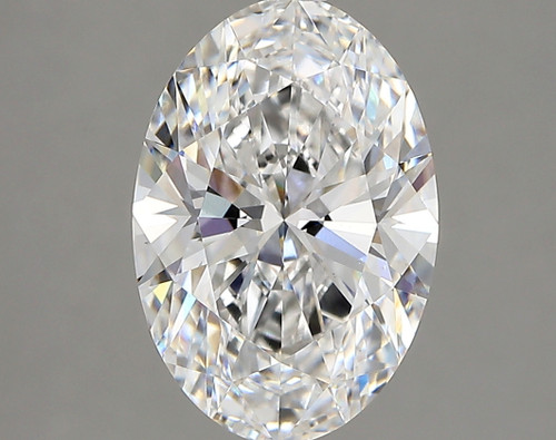 3.24 Carat Oval Lab Grown