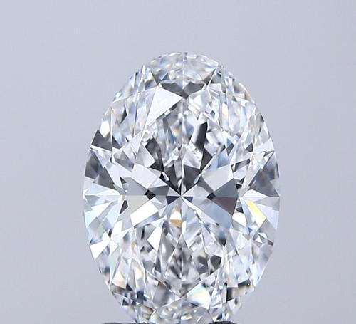 2.08 Carat Oval Lab Grown