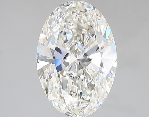 2.93 Carat Oval Lab Grown