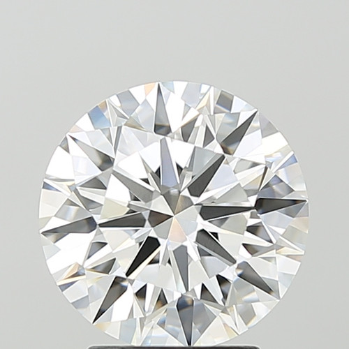 3.04 Carat Round Cut Lab Grown