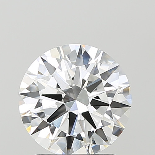 2.01 Carat Round Cut Lab Grown