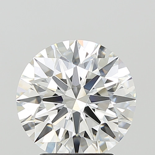 3.06 Carat Round Cut Lab Grown