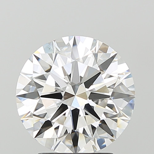 3.02 Carat Round Cut Lab Grown