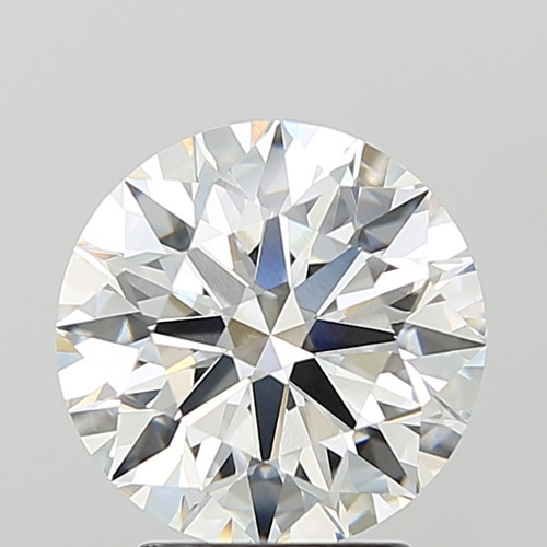 3.07 Carat Round Cut Lab Grown