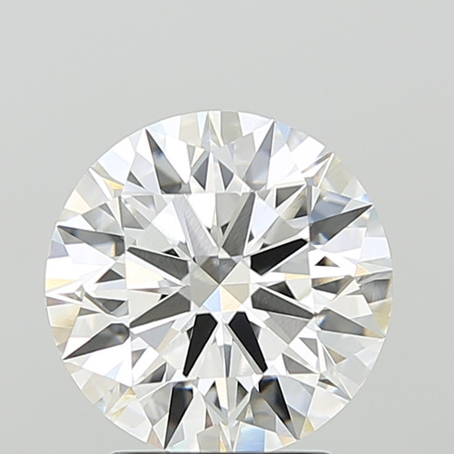 3.08 Carat Round Cut Lab Grown