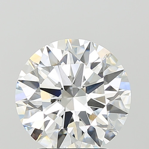 3.08 Carat Round Cut Lab Grown