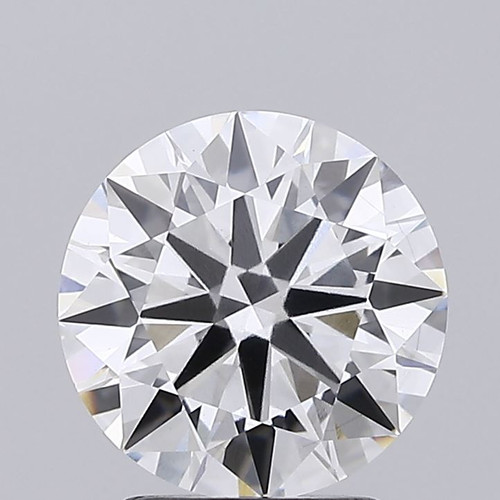 2.51 Carat Round Cut Lab Grown