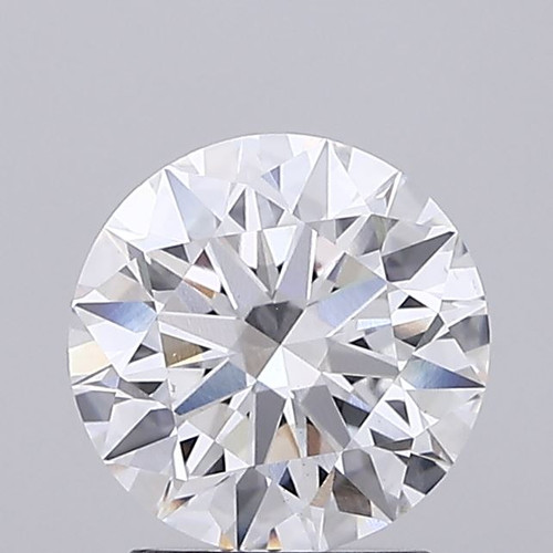 2.01 Carat Round Cut Lab Grown