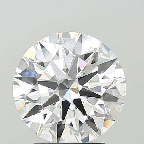 3.03 Carat Round Cut Lab Grown