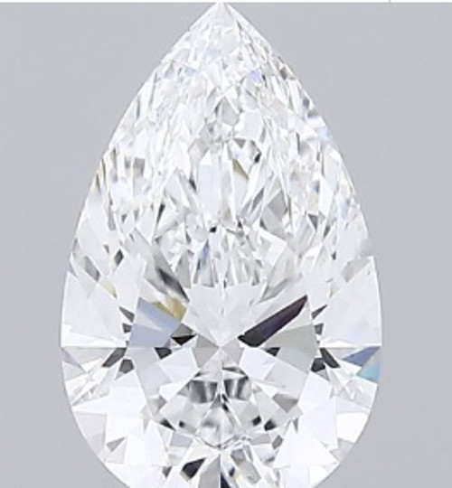 3.09 Carat Pear Lab Grown