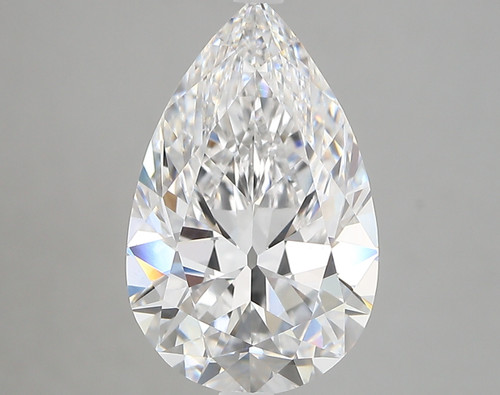 4.07 Carat Pear Lab Grown