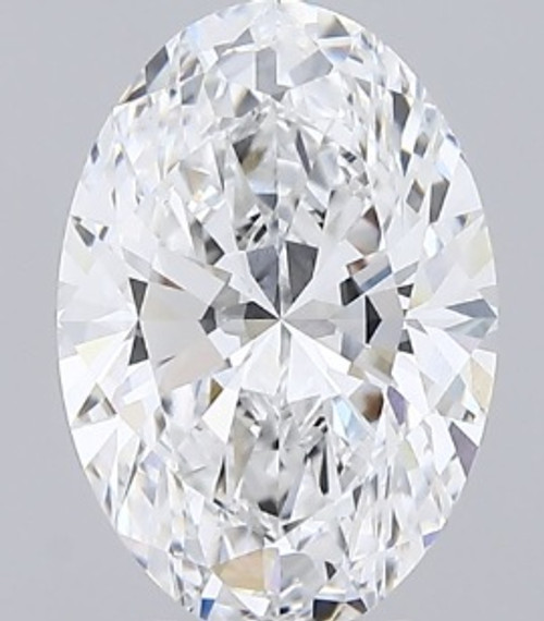 4.09 Carat Oval Lab Grown