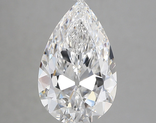 3.81 Carat Pear Lab Grown
