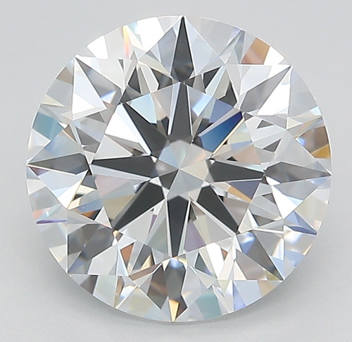 3.20 Carat Round Cut Lab Grown