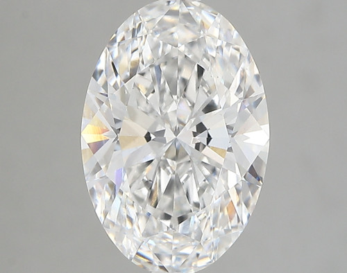 2.76 Carat Oval Lab Grown