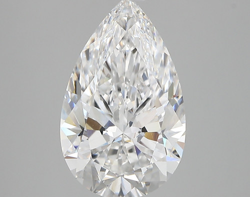 3.64 Carat Pear Lab Grown