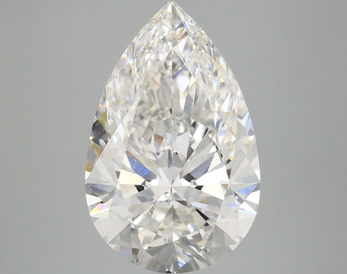 5.76 Carat Pear Lab Grown