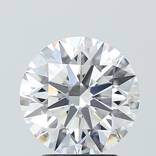 3.07 Carat Round Cut Lab Grown