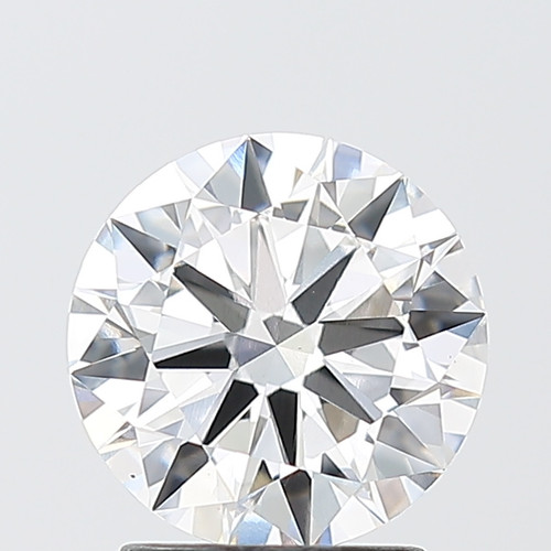 2.01 Carat Round Cut Lab Grown