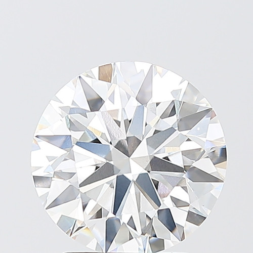 2.54 Carat Round Cut Lab Grown