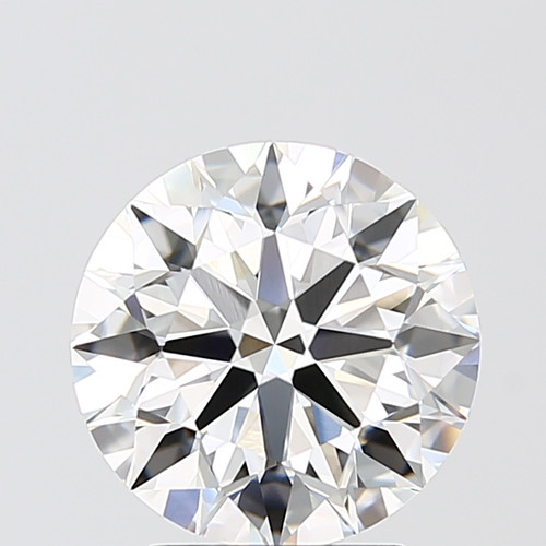 3.03 Carat Round Cut Lab Grown