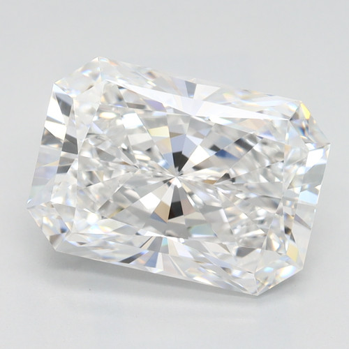 3.62 Carat Radiant Lab Grown