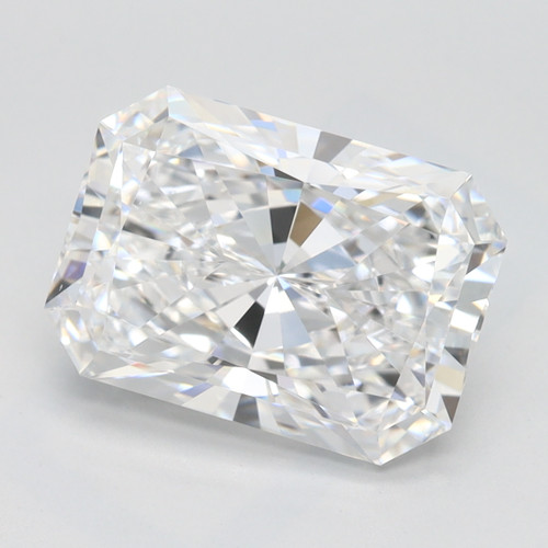 3.12 Carat Radiant Lab Grown