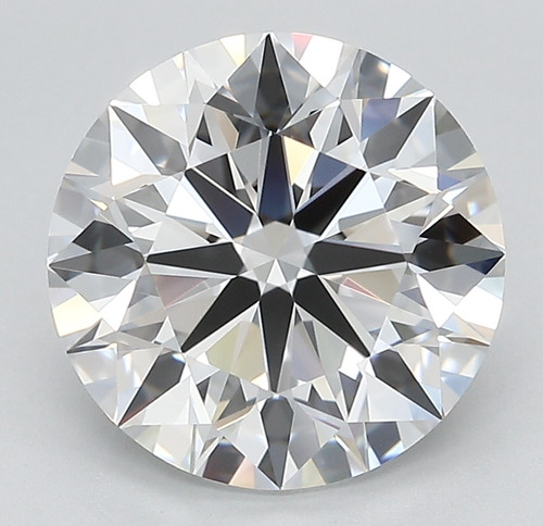 3.43 Carat Round Cut Lab Grown 3.43 Carat Round Cut Lab Grown