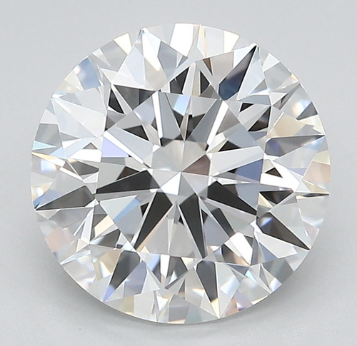 3.20 Carat Round Cut Lab Grown