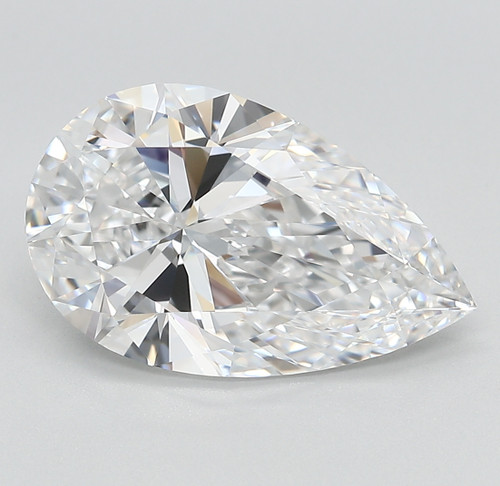 4.07 Carat Pear Lab Grown