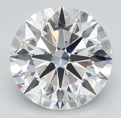 3.32 Carat Round Cut Lab Grown 3.32 Carat Round Cut Lab Grown