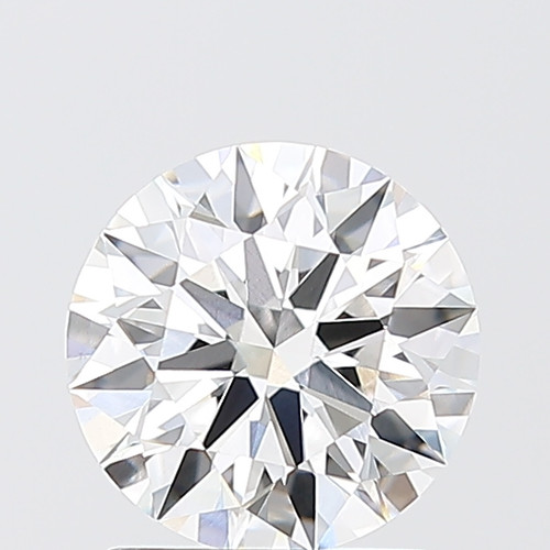 1.54 Carat Round Cut Lab Grown