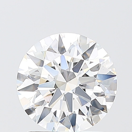 1.59 Carat Round Cut Lab Grown