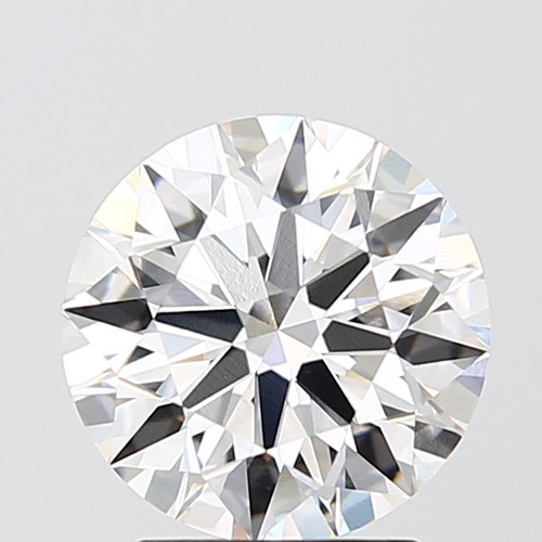 2.57 Carat Round Cut Lab Grown