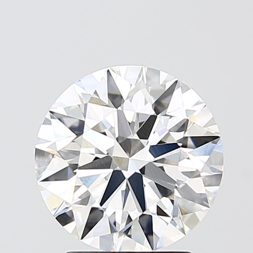 2.51 Carat Round Cut Lab Grown 2.51 Carat Round Cut Lab Grown