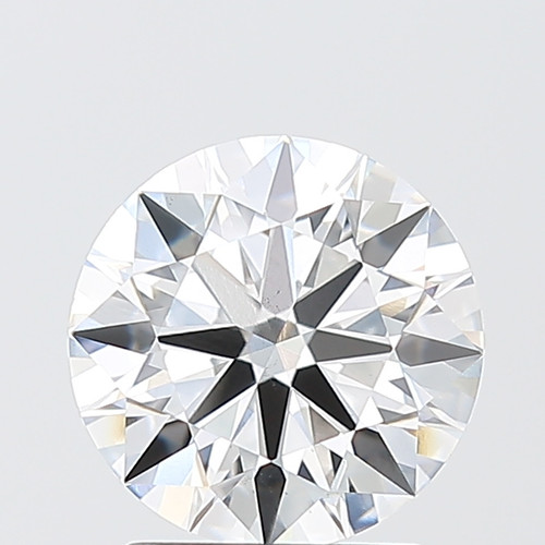 2.02 Carat Round Cut Lab Grown