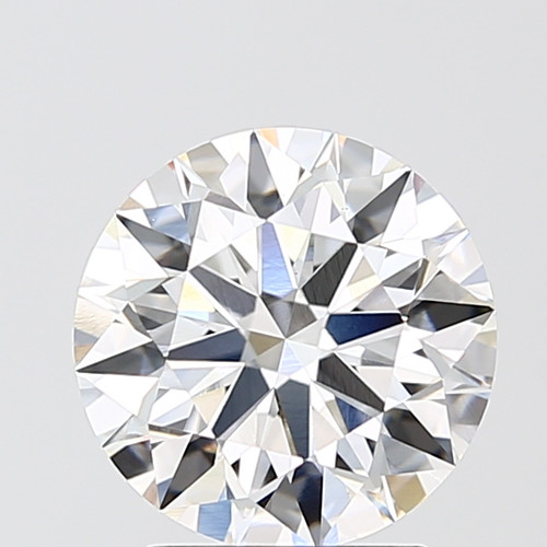 2.57 Carat Round Cut Lab Grown