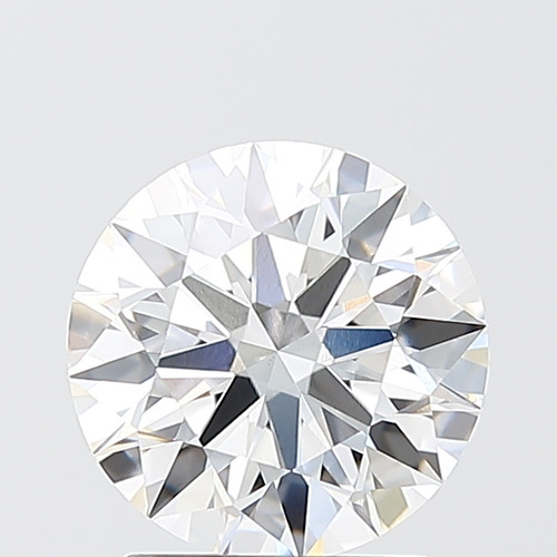 2.01 Carat Round Cut Lab Grown