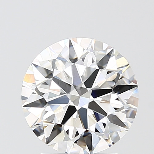 2.58 Carat Round Cut Lab Grown 2.58 Carat Round Cut Lab Grown