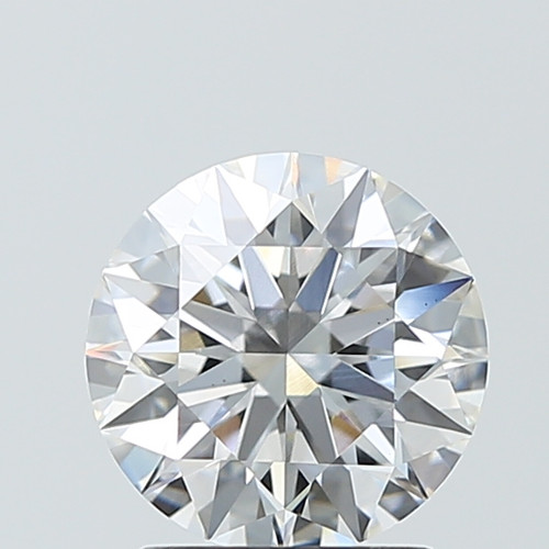 2.01 Carat Round Cut Lab Grown