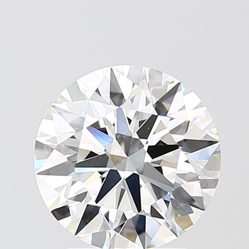 2.56 Carat Round Cut Lab Grown 2.56 Carat Round Cut Lab Grown