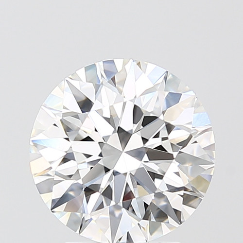 3.04 Carat Round Cut Lab Grown